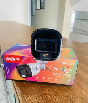Dahua 2mp Bullet Color Camera | Waterproof + Audio Analog CCTV Camera