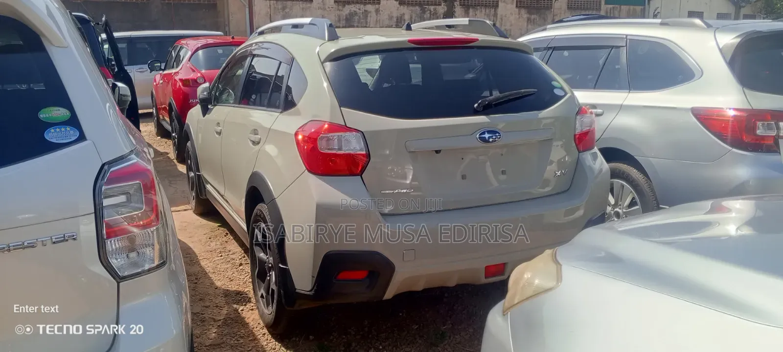 Subaru XV 2014 Green