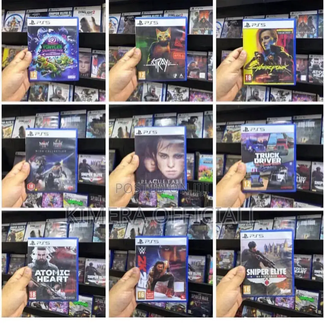 Playstation 5 Games Discs or CDS