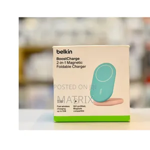 Belkin Boost Charge 15w 2in1 Magnetic Folding Wireless Qi2 Charging