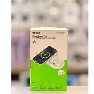 Belkin Boost Charge Pro 2in1 Wireless Charger With Magnetic Pad