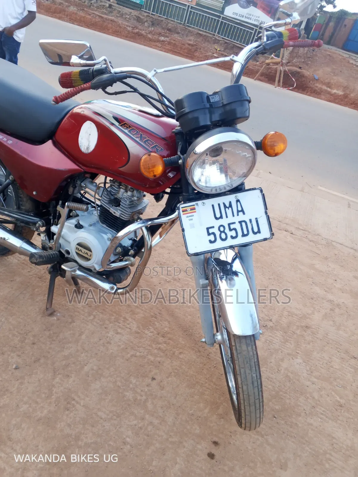 Bajaj Boxer 100 2025 Red