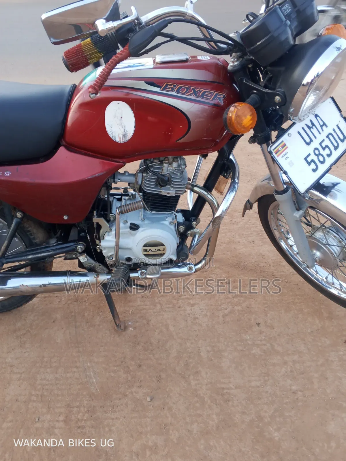 Bajaj Boxer 100 2025 Red