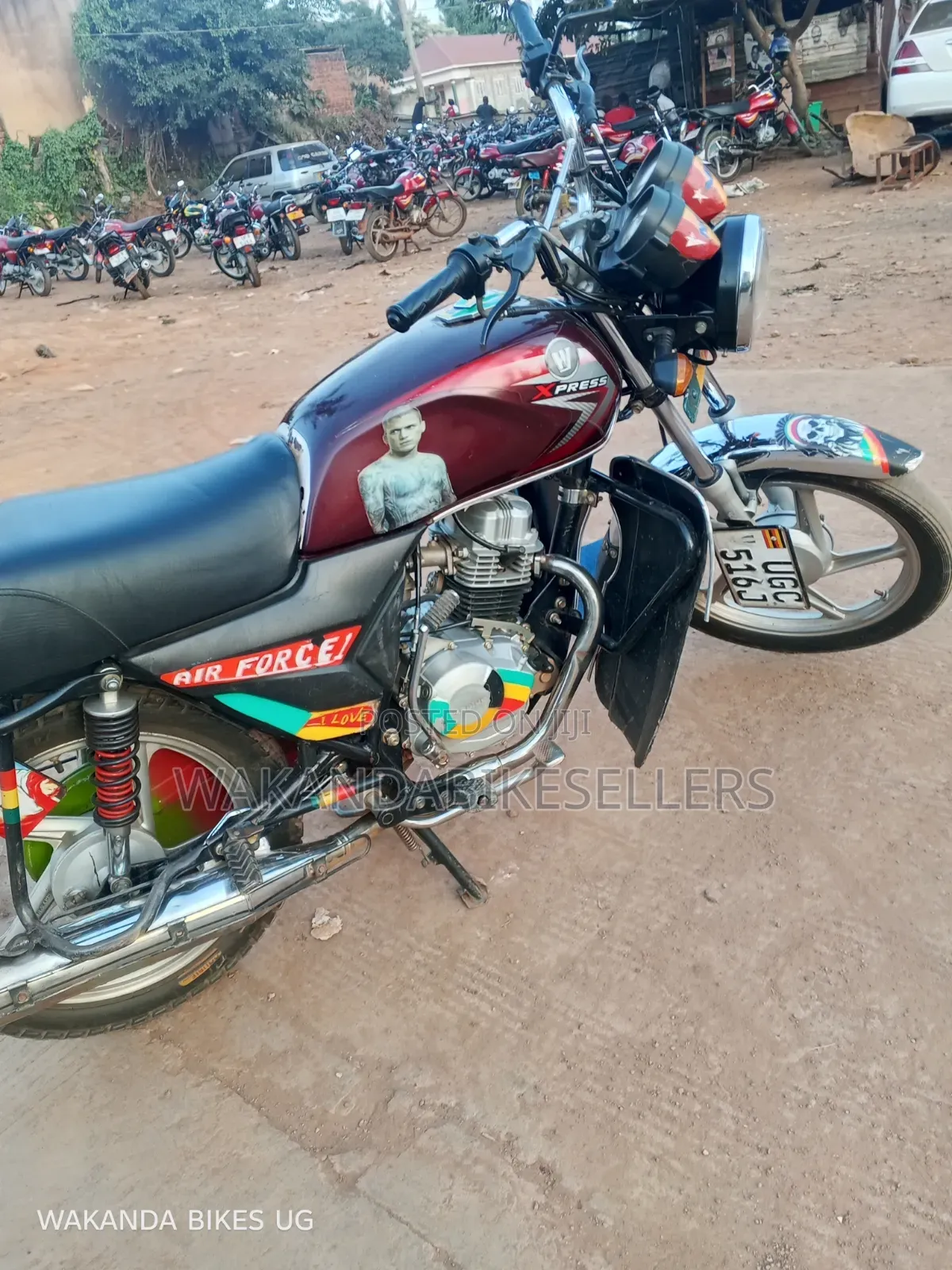 Haojue DH125 2024 Red