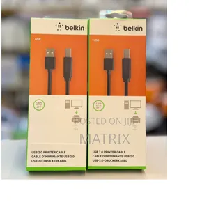 Belkin 1.8m Printer Cable A-male To B-male Cord Usb A To B Cable