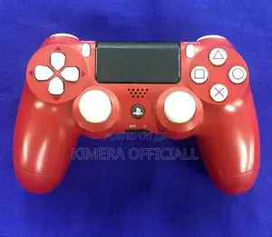 Original Playstation 4 Red Controller. Original Is Uk Used.