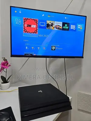 Chipped Ps4 Pro With 35 Heavy Games Plus 2 Pads! No Stress Kabisa