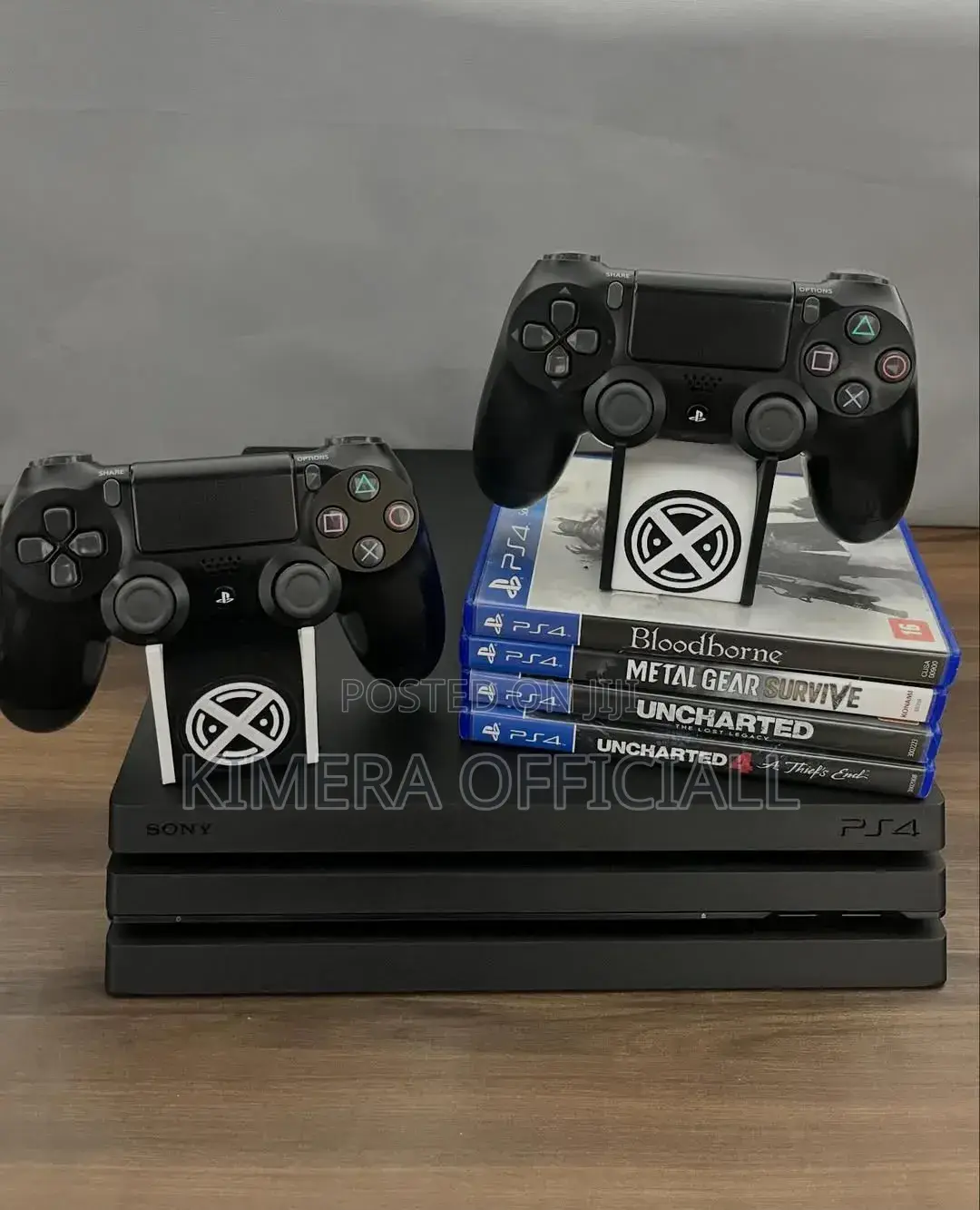 Fairly New Ps4 Pro. 1tb Console. Comes With 32 Games, 2 Controllers