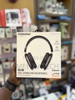 Porodo Silva Dual Hybrid Anc Headphones