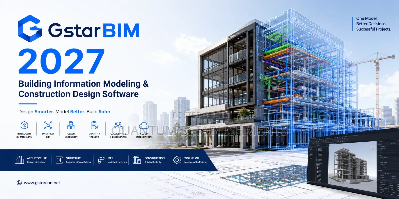 Gstarbim 27 Building Information Modeling-Construction Design Software