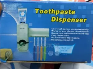 2 in 1 Toothpaste , Toothbrush Holder and Dispenser