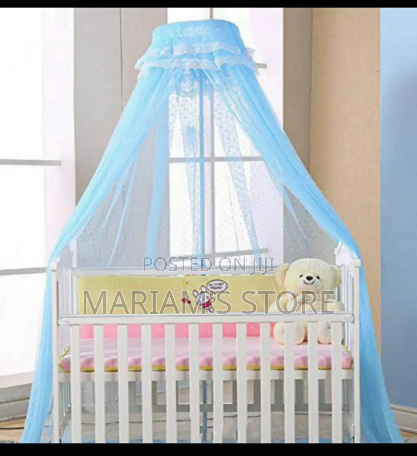 Crib Mosquito Net, Breathable Polyester Mesh to Protect From Insects