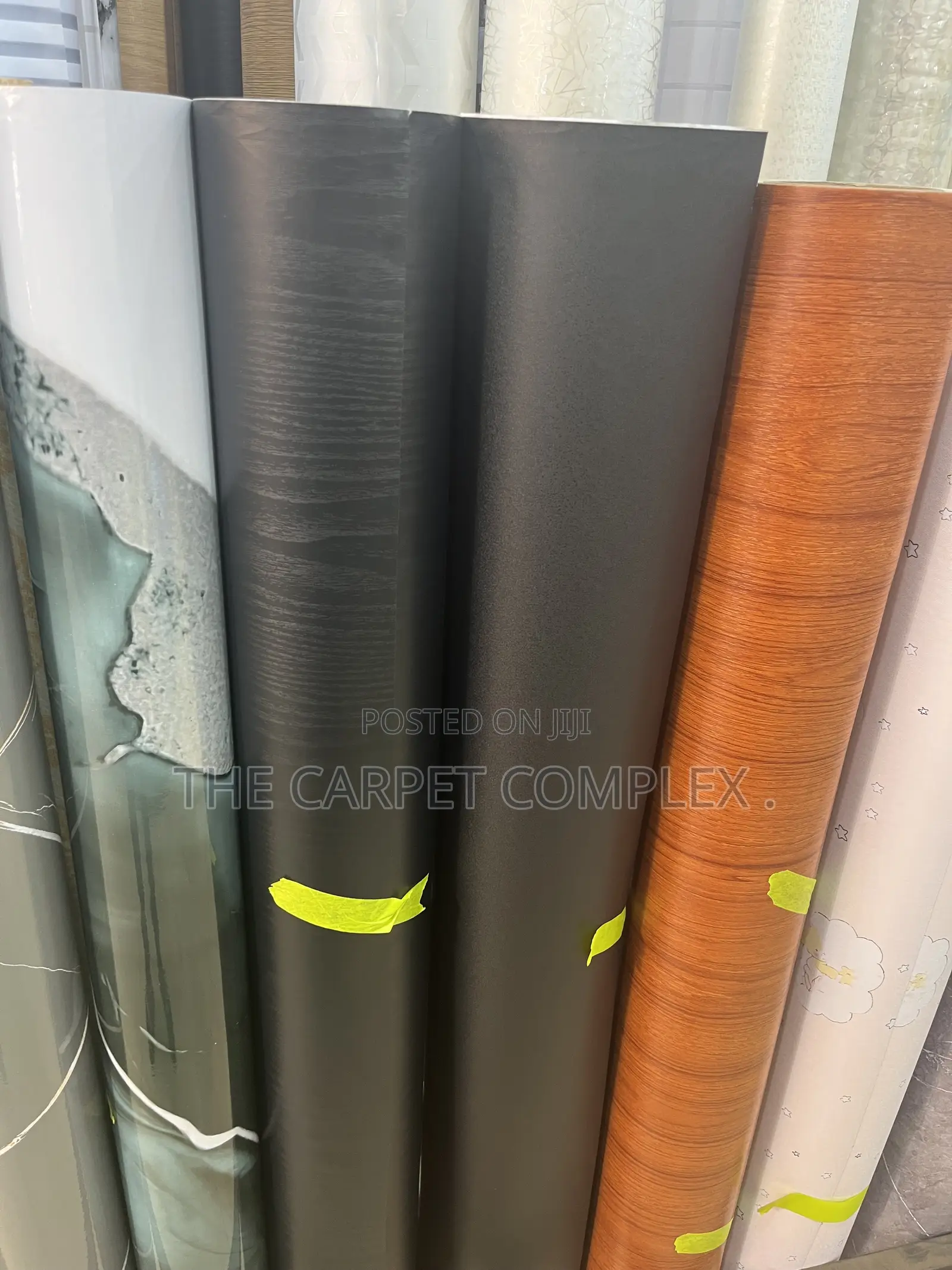 Black Wall Stickers Plain Colours Meter