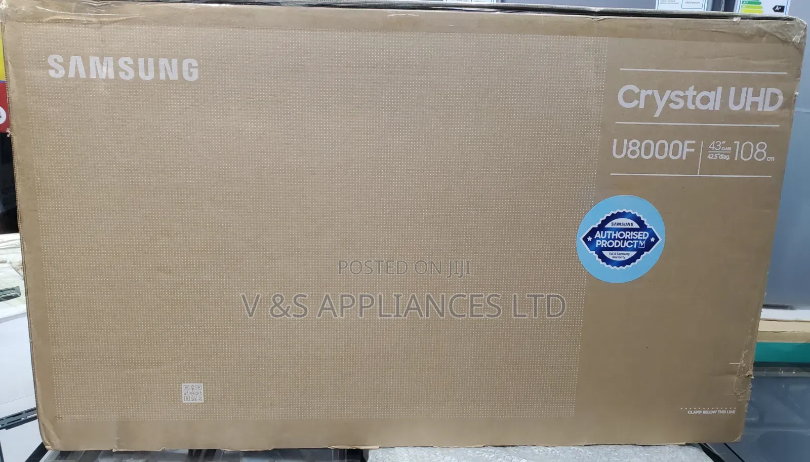 43 Samsung Crystal Uhd U8000f