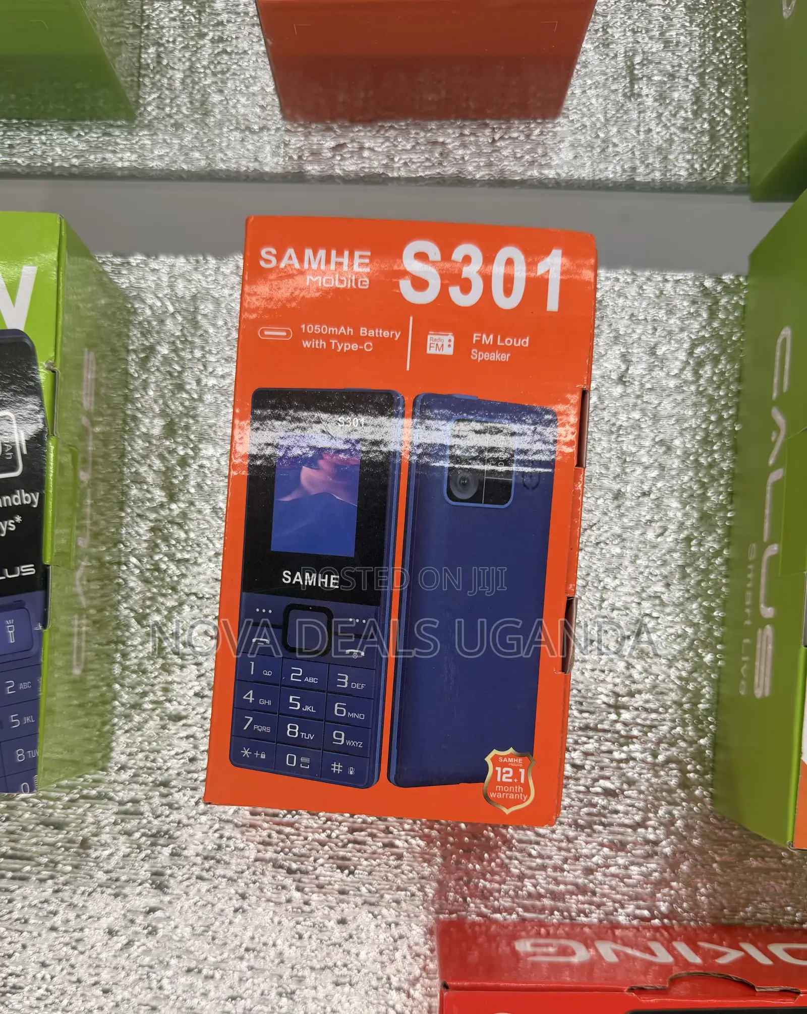 New Mobile Phone Blue