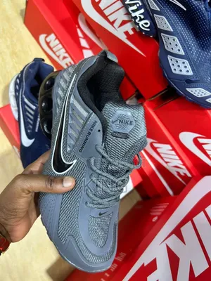 Nike Air Max Running Shoes in a Gray