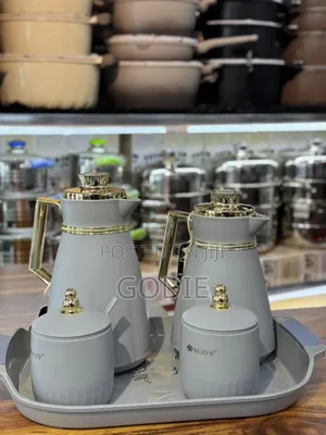7-Piece Mixff Brand Vacuum Flask Set