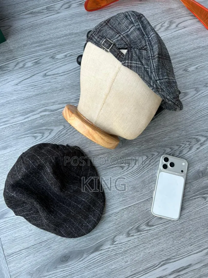 Cotton Flat Caps. Classic Barrets