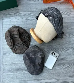 Cotton Flat Caps. Classic Barrets