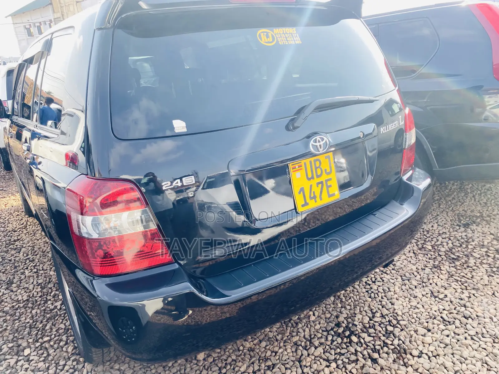 Toyota Kluger 2004 Black