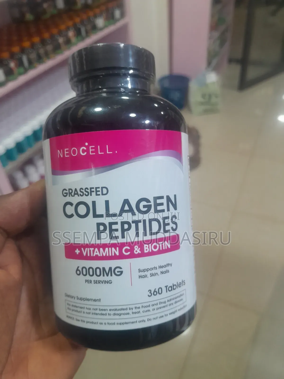 Neocell Super Collagen Vit.C+ Biotin,360 Tabs,Dietry Supplement