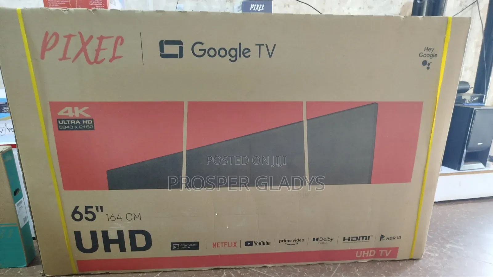 Pixel 65 Smart Google Digital Tv