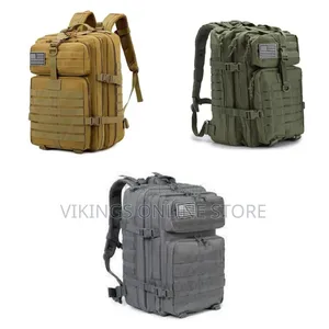 45l Nylon Waterproof Fishing Hunting Tactical Backpacks for Men