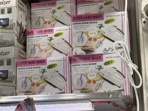 Super Handmixer 7speed Electric Hand Mixer 260w Stainless Steel Whisk