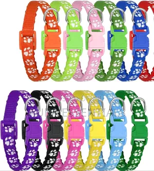 12 Pack Puppy Collars for Litter