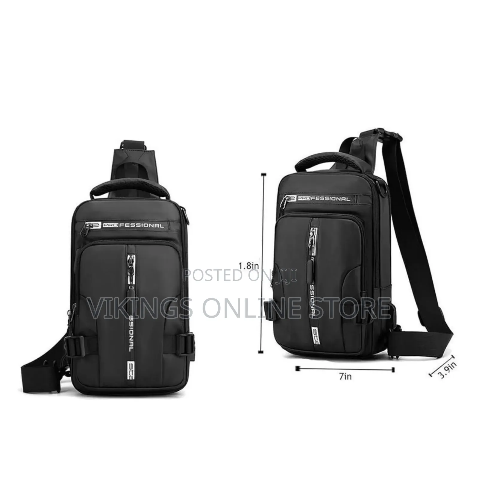 Cross-Border Exclusively for New Men's Multi-Functional Chest Bag