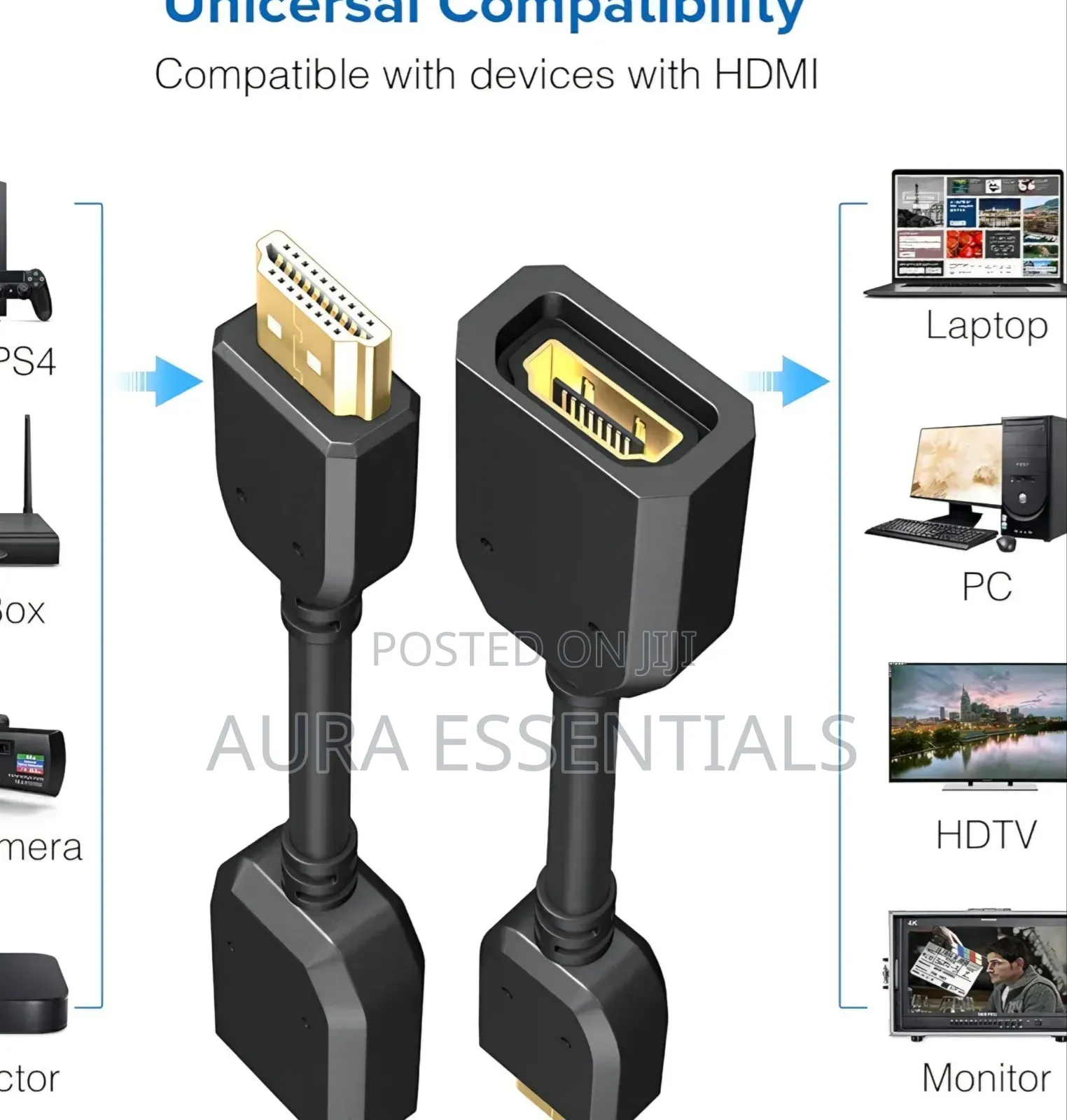 Hdmi Male-to-Female Extension Cable