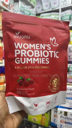 Vivonu Women's Probiotic Cranberry Flavor Gummies
