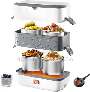 Portable Self Cooking Electric Lunch Box, 2l Mini Rice Cooker
