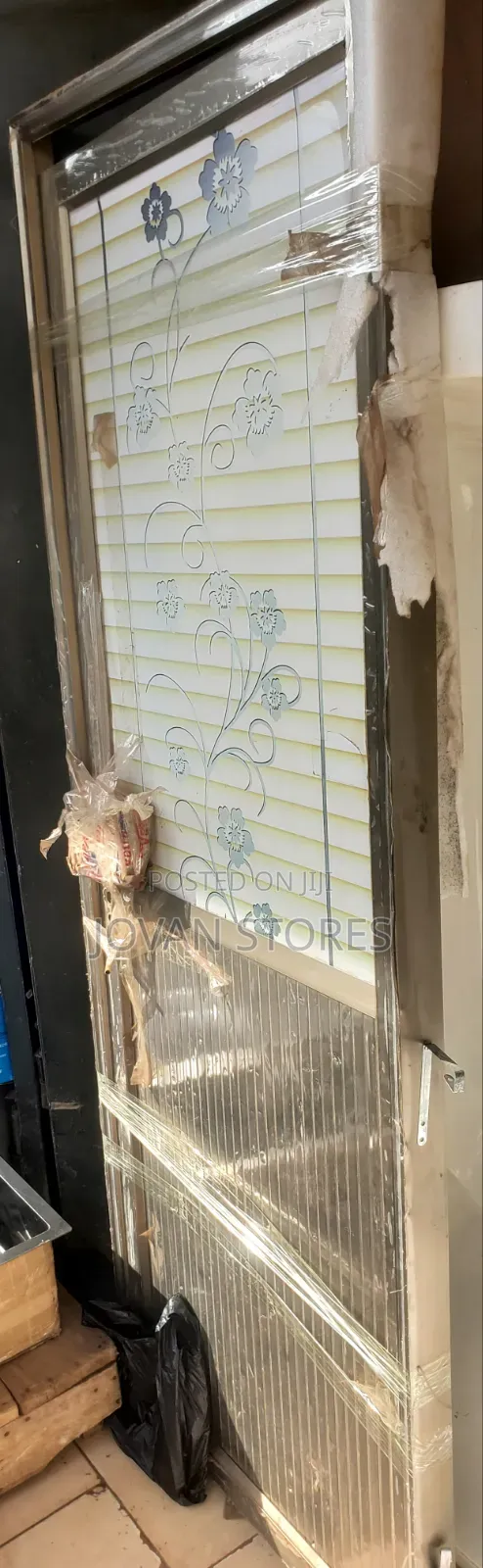 Aluminum Bathroom Door