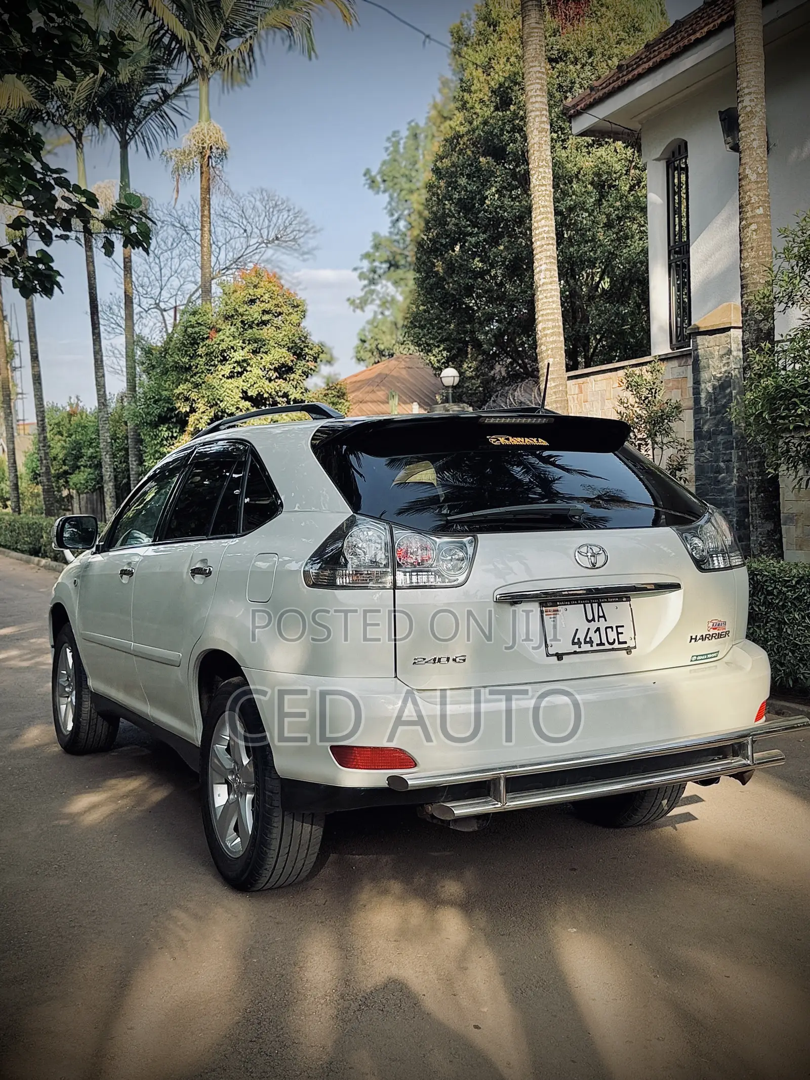Toyota Harrier 2012 White