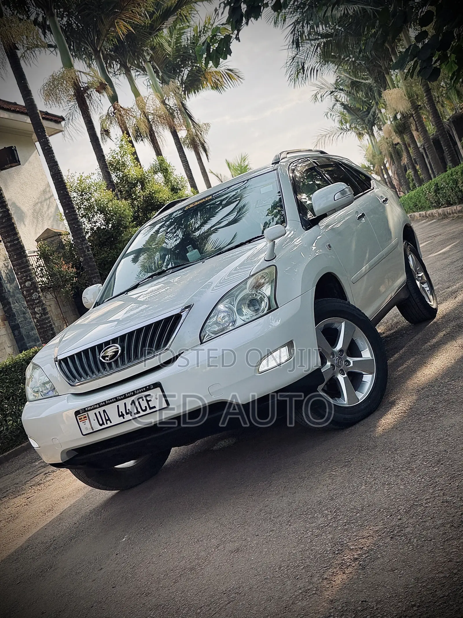 Toyota Harrier 2012 White