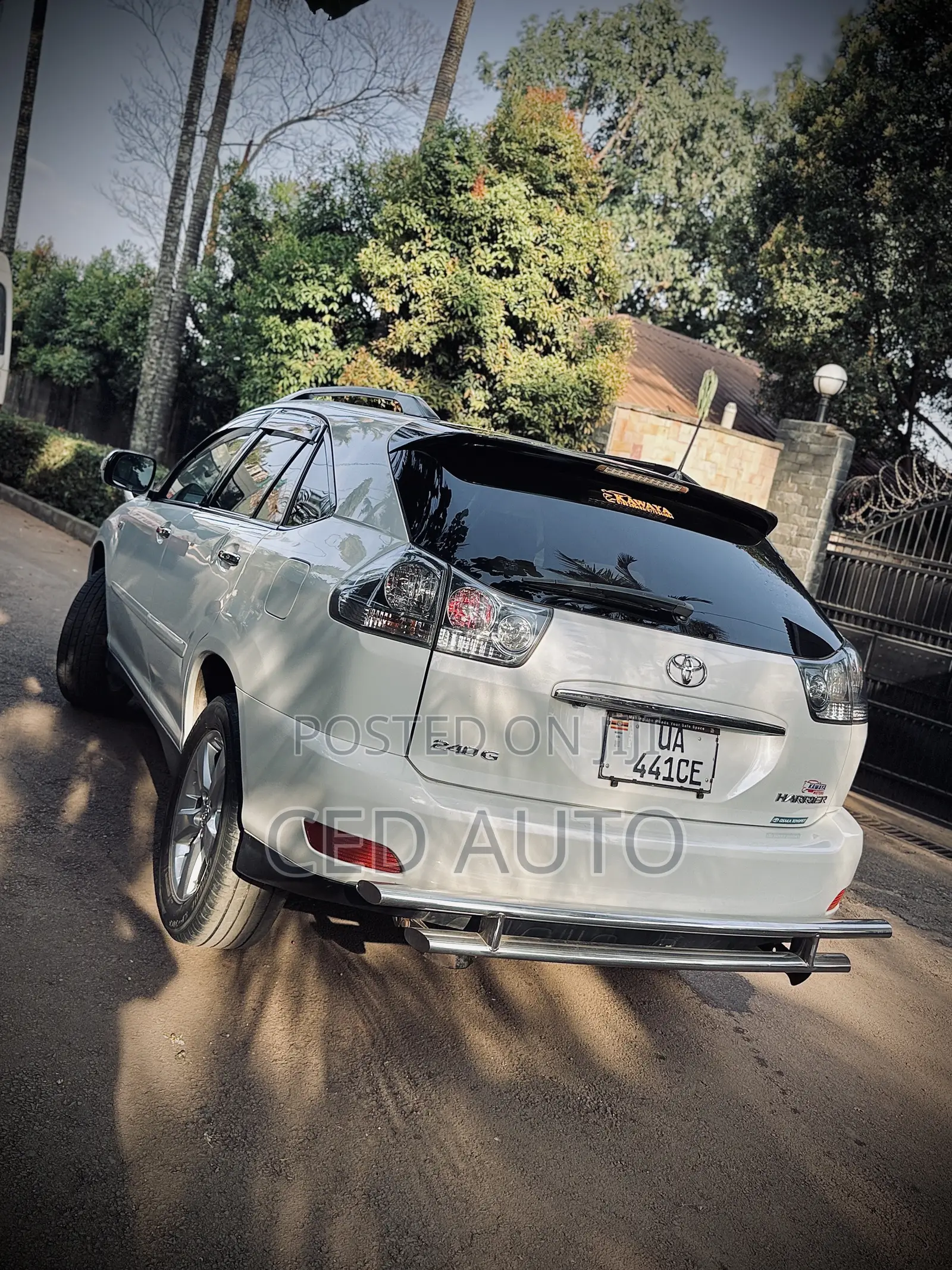Toyota Harrier 2012 White