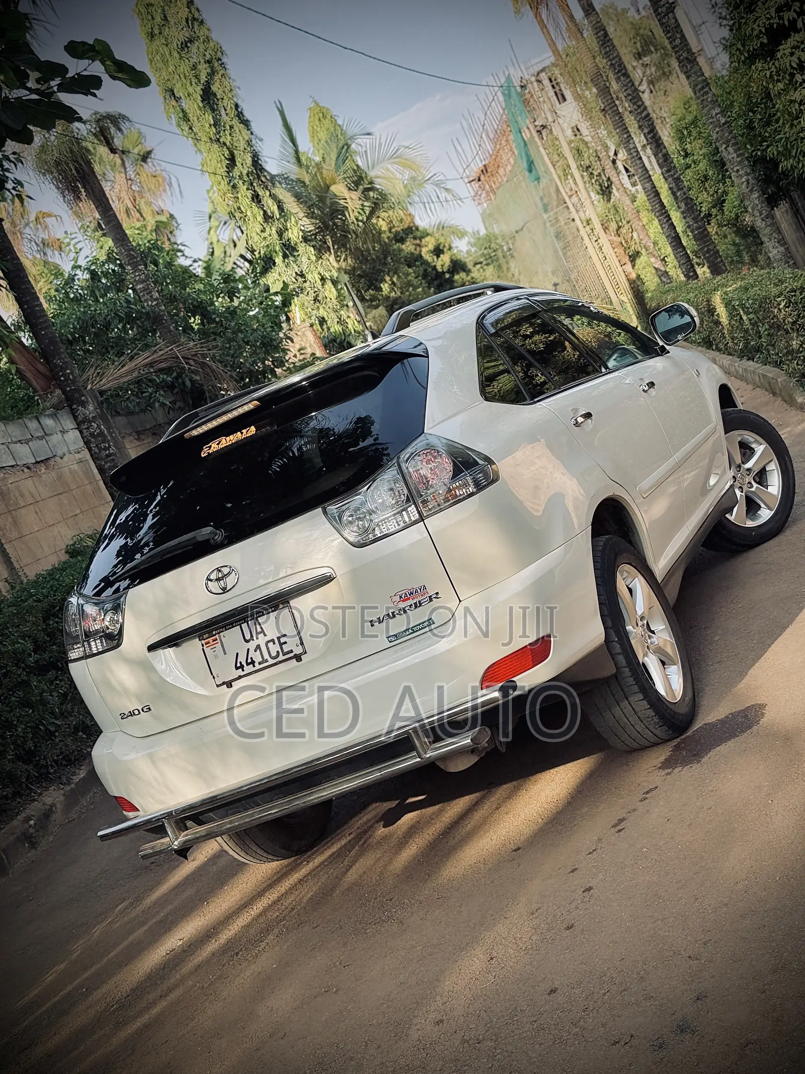 Toyota Harrier 2012 White