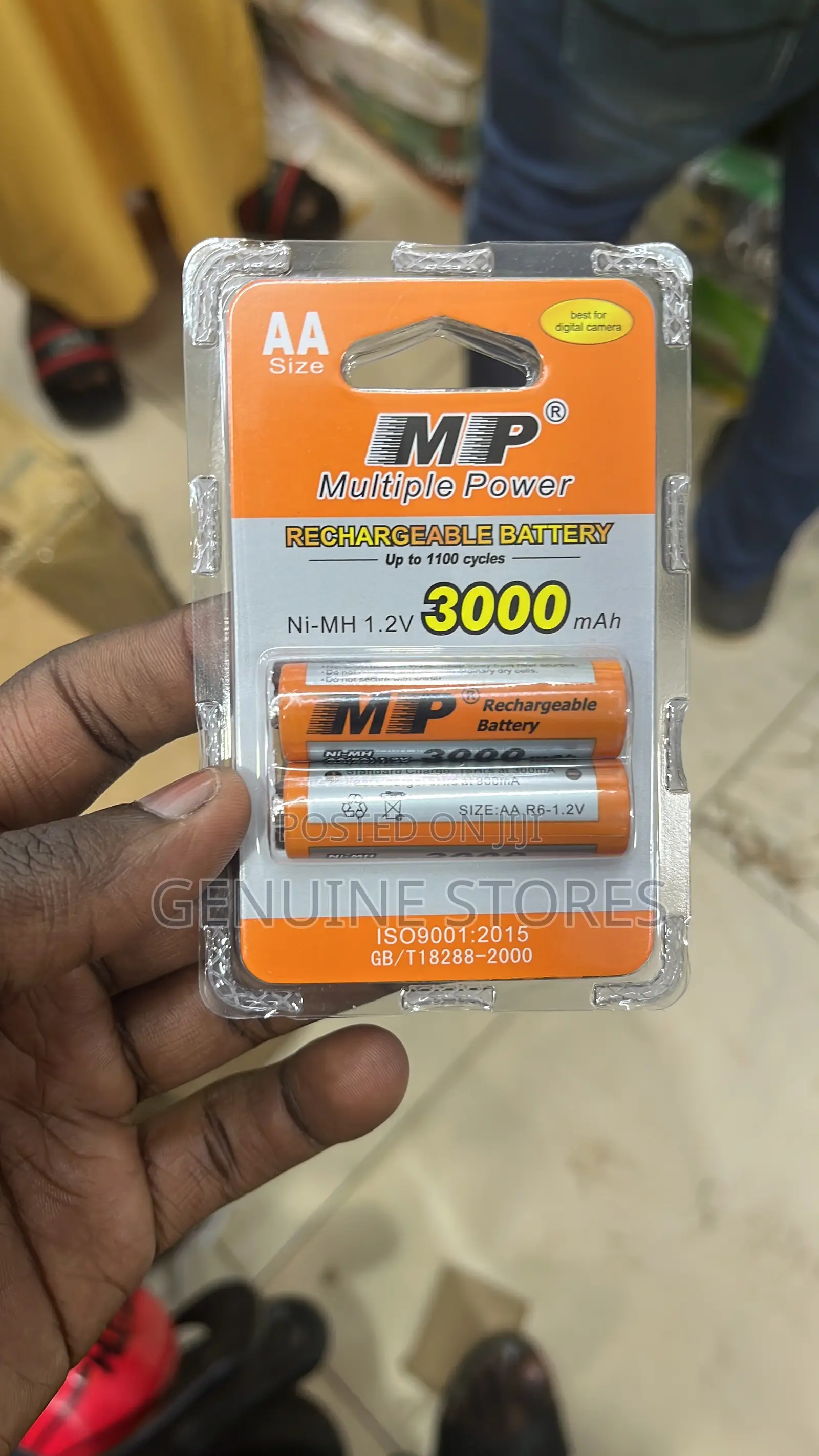 Mp Rechargeable Aa Batteries of 3000mah