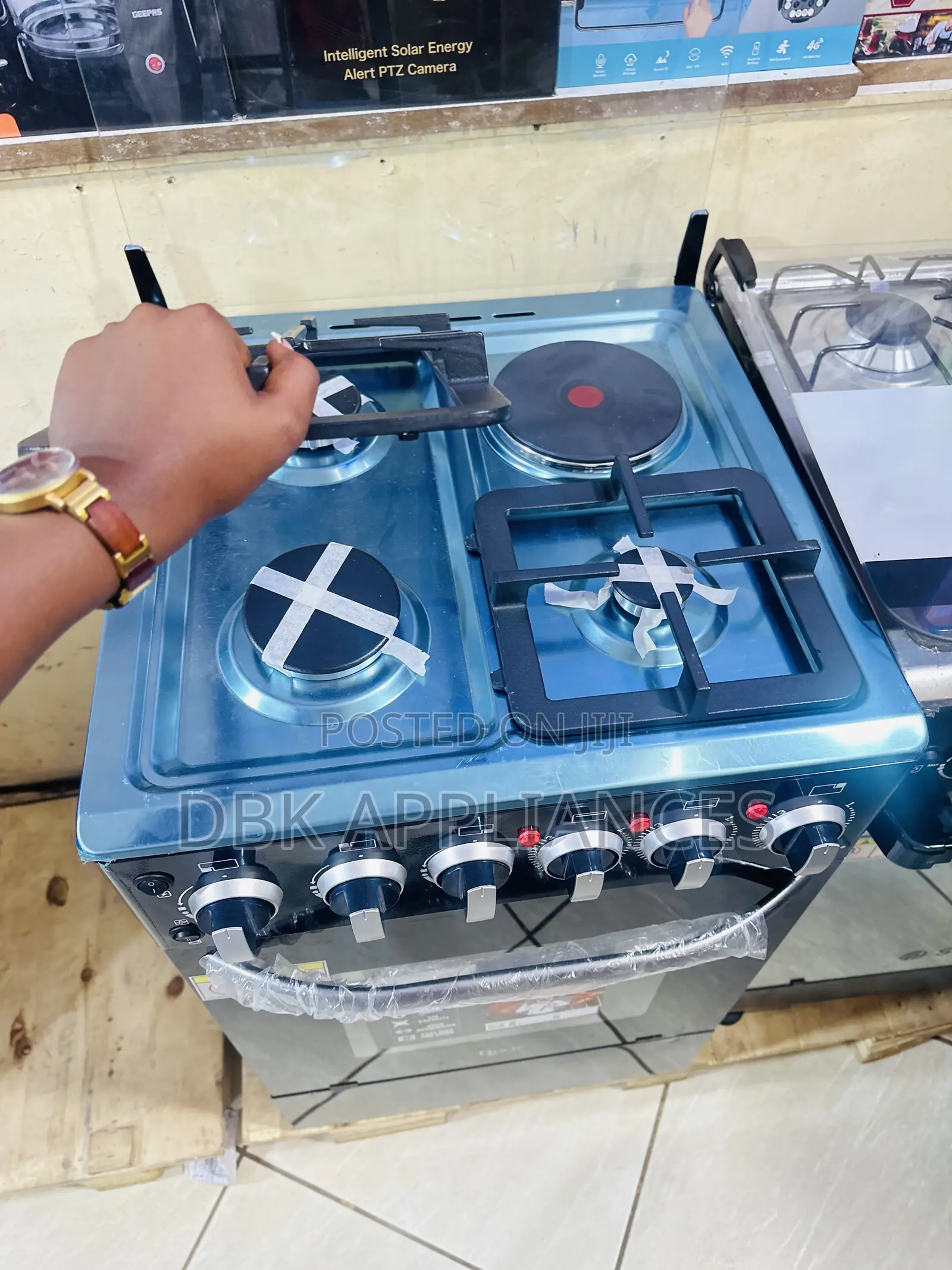 Roch Gas Cooker 1 Electric 3gas With Electric Oven