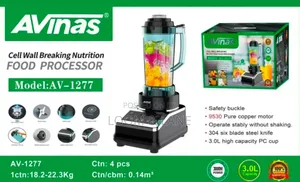 3litres Avinas Av-1277 Cell Wall Breaking Nutrition Food Processor