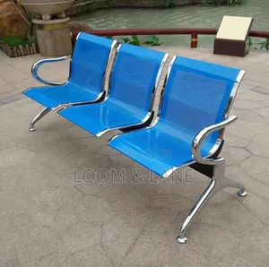 3-Seater Waiting Room Bench