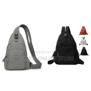 Multi-Pocket Chest Bag Lightweight Business 3-Way Small Backpack Purse