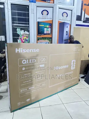 Hisense 85inch Qled Brand New at a Good Discount