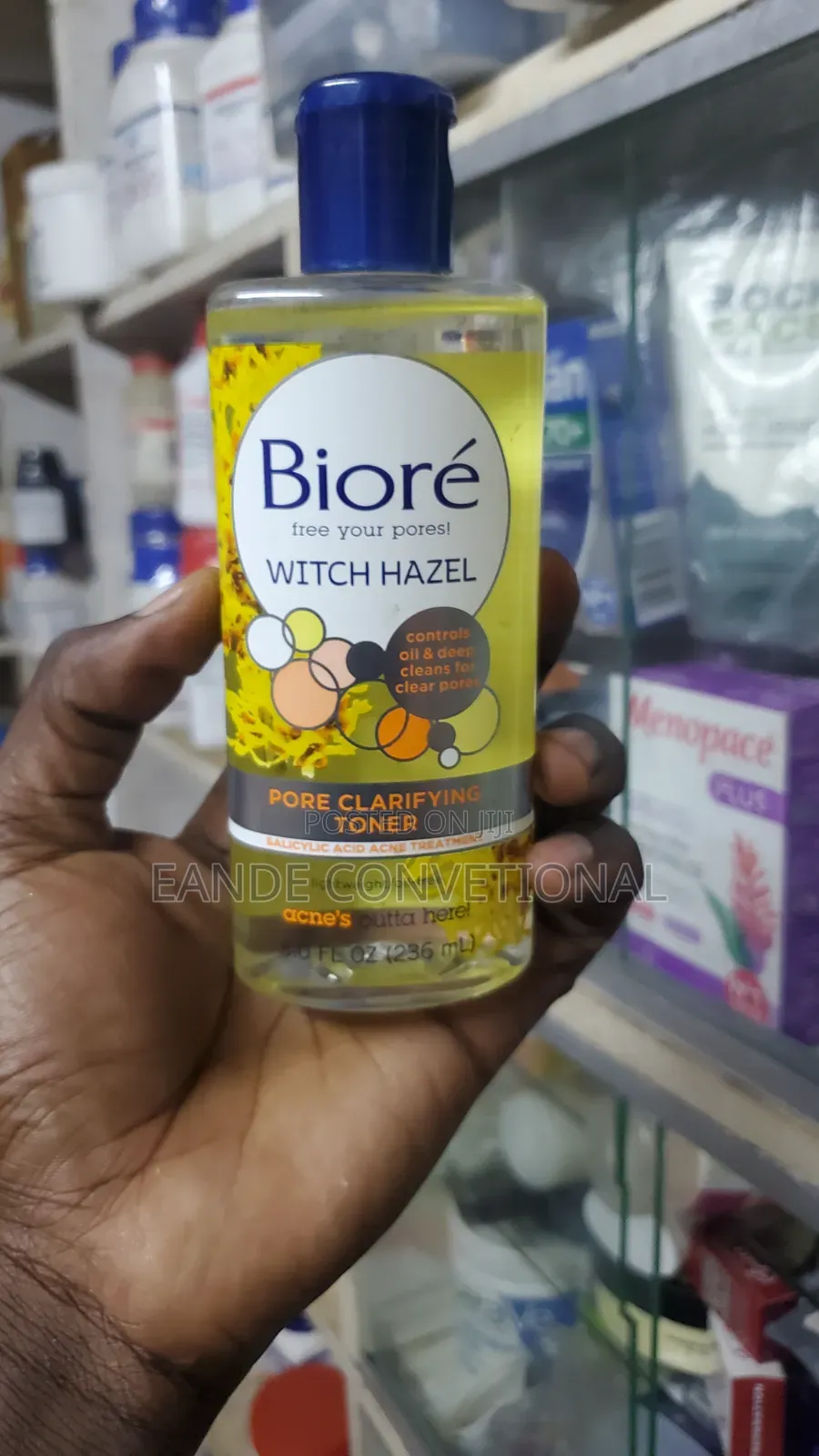 Biore Witch Hazel Pore Clarifying Toner