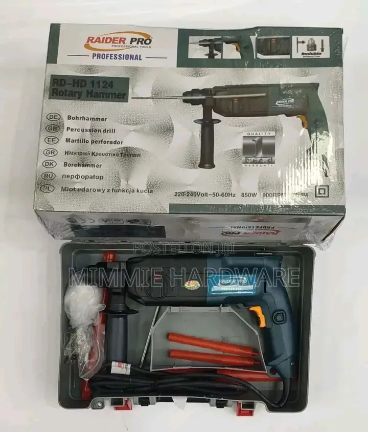 Raider Hammer Drill Pro