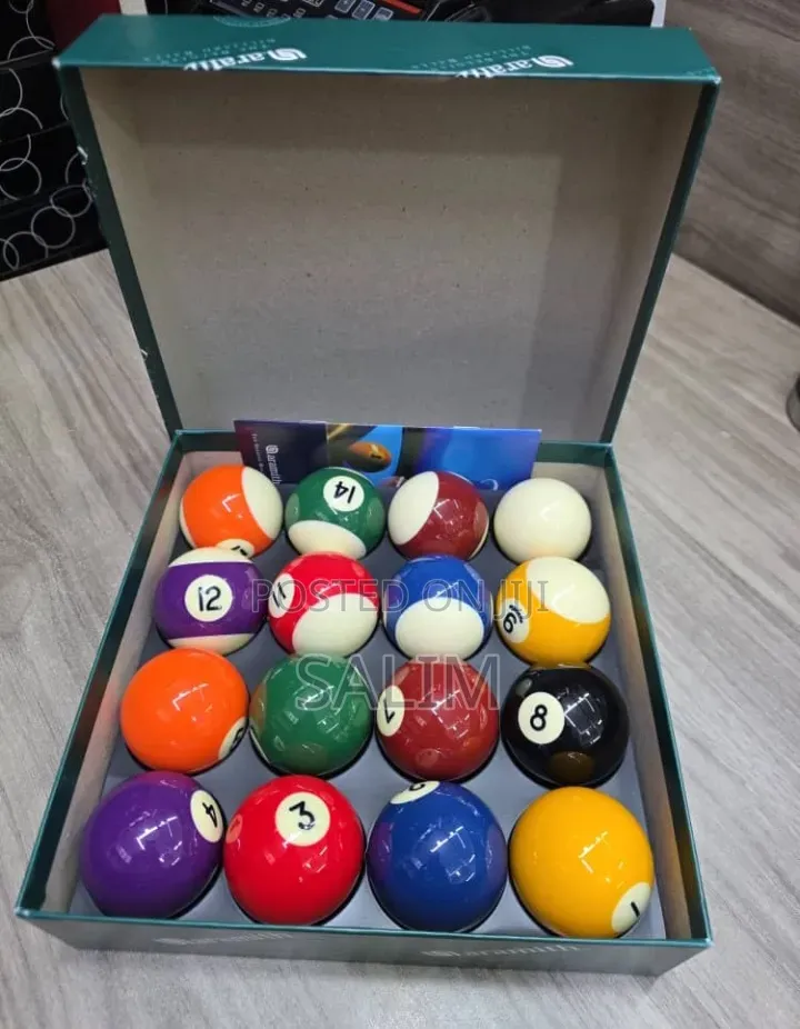 Numbered Pool Balls