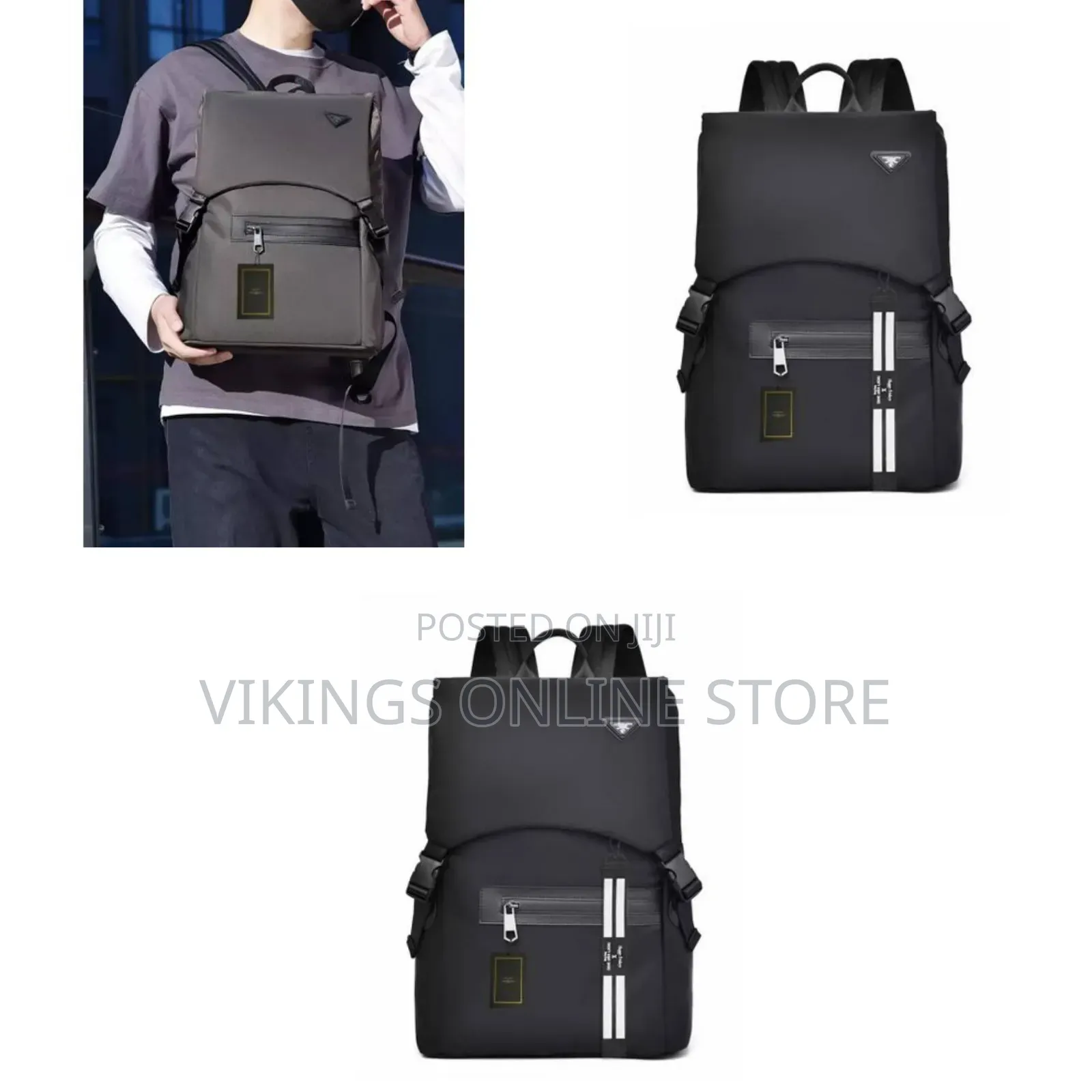 Lightweight Polyester Travel Laptop Backpack for Students Book Bag