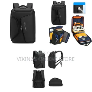 Wiersaam Men Anti-Theft Business Travel Backpack Water-Resistant Lapto
