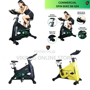 Commercial Heavy Duty Spin Bike for Commercial Gym or Home Gym Workout